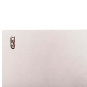 73615 ΠΙΝΑΚΑΣ ΟΡΘΟΓΩΝΙΟΣ ΣΕΙΡΑ SANTORINI HM4518 MDF ΣΕ ΥΠΟΛΕΥΚΟ ΧΡΩΜΑ 60x4(πάχος)x80Υεκ.