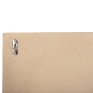 73616 ΠΙΝΑΚΑΣ ΤΕΤΡΑΓΩΝΟΣ ΣΕΙΡΑ SANTORINI HM4520 MDF ΣΕ ΜΠΕΖ ΧΡΩΜΑ 80x4(πάχος)x80Υεκ.