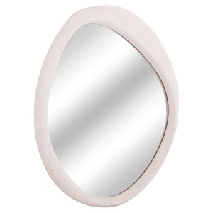 73617 ΚΑΘΡΕΠΤΗΣ ΤΟΙΧΟΥ ΟΒΑΛ ΣΕΙΡΑ SANTORINI HM4514 MDF ΣΕ ΥΠΟΛΕΥΚΟ 48x3,2x60Υεκ