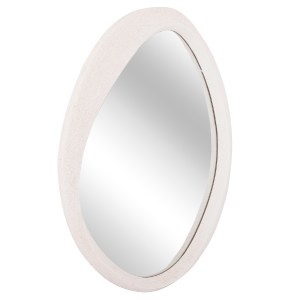 73617 ΚΑΘΡΕΠΤΗΣ ΤΟΙΧΟΥ ΟΒΑΛ ΣΕΙΡΑ SANTORINI HM4514 MDF ΣΕ ΥΠΟΛΕΥΚΟ 48x3,2x60Υεκ