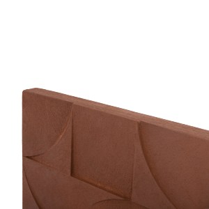 73618 ΠΙΝΑΚΑΣ ΤΕΤΡΑΓΩΝΟΣ ΣΕΙΡΑ SANTORINI HM4524 MDF ΣΕ ΚΑΦΕ ΧΡΩΜΑ 80x5(πάχος)x80Υεκ.