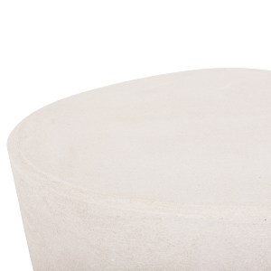 73624 ΤΡΑΠΕΖΙ ΣΑΛΟΝΙΟΥ ΣΕΙΡΑ SANTORINI HM18053 MDF ΣΕ ΥΠΟΛΕΥΚΟ ΧΡΩΜΑ 54x61x40,5Υεκ.