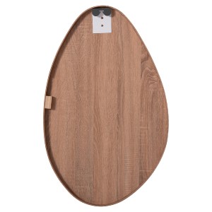 73627 ΚΑΘΡΕΠΤΗΣ ΤΟΙΧΟΥ DROP HM4488.03 ΜΕ ΠΛΑΙΣΙΟ MDF ΣΕ ΦΥΣΙΚΟ ΧΡΩΜΑ ΞΥΛΟΥ 50x80Υεκ.