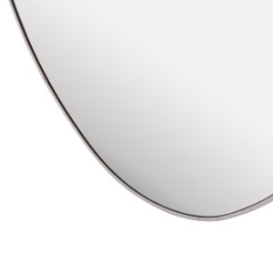 73628 ΚΑΘΡΕΠΤΗΣ ΤΟΙΧΟΥ DROP HM4488.05 ΜΕ ΠΛΑΙΣΙΟ MDF ΣΕ ΧΡΩΜΑΤΙΣΜΟ WHITE MARBLE 50x80Υεκ.