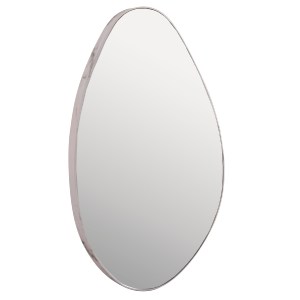 73628 ΚΑΘΡΕΠΤΗΣ ΤΟΙΧΟΥ DROP HM4488.05 ΜΕ ΠΛΑΙΣΙΟ MDF ΣΕ ΧΡΩΜΑΤΙΣΜΟ WHITE MARBLE 50x80Υεκ.