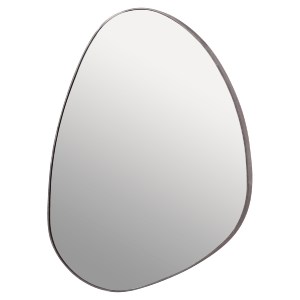 73630 ΚΑΘΡΕΠΤΗΣ ΤΟΙΧΟΥ IRREGU HM4487.02 ΜΕ ΠΛΑΙΣΙΟ MDF ΣΕ GREY MARBLE ΧΡΩΜΑ 60x80Υεκ.