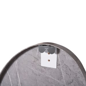 73630 ΚΑΘΡΕΠΤΗΣ ΤΟΙΧΟΥ IRREGU HM4487.02 ΜΕ ΠΛΑΙΣΙΟ MDF ΣΕ GREY MARBLE ΧΡΩΜΑ 60x80Υεκ.
