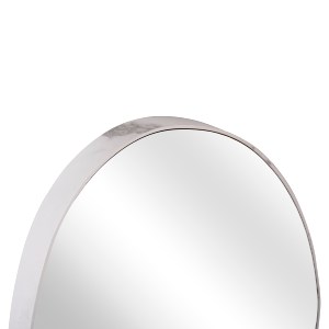 73632 ΚΑΘΡΕΠΤΗΣ ΤΟΙΧΟΥ IRREGU HM4487.05 ΜΕ ΠΛΑΙΣΙΟ MDF ΣΕ WHITE MARBLE ΧΡΩΜΑ 60x80Υεκ.