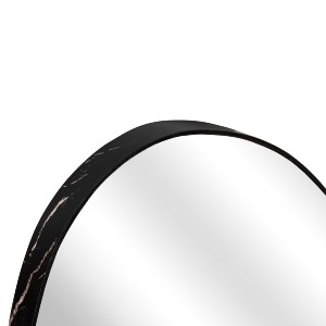 73633 ΚΑΘΡΕΠΤΗΣ ΤΟΙΧΟΥ IRREGU HM4487.01 ΜΕ ΠΛΑΙΣΙΟ MDF ΣΕ BLACK MARBLE ΧΡΩΜΑ 60x80Υεκ.