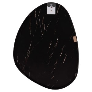 73633 ΚΑΘΡΕΠΤΗΣ ΤΟΙΧΟΥ IRREGU HM4487.01 ΜΕ ΠΛΑΙΣΙΟ MDF ΣΕ BLACK MARBLE ΧΡΩΜΑ 60x80Υεκ.