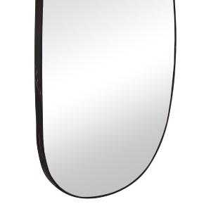 73635 ΚΑΘΡΕΠΤΗΣ ΤΟΙΧΟΥ CRITHER HM4486.01 ΜΕ ΠΛΑΙΣΙΟ MDF ΣΕ BLACK MARBLE ΧΡΩΜΑ 49x140Υεκ.