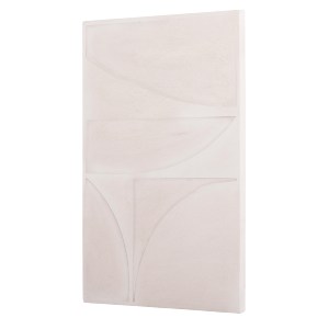 73639 ΠΙΝΑΚΑΣ ΣΕΙΡΑ SANTORINI HM4505 MDF ΣΕ ΥΠΟΛΕΥΚΟ ΧΡΩΜΑ 80x4(πάχος)x120Υεκ.