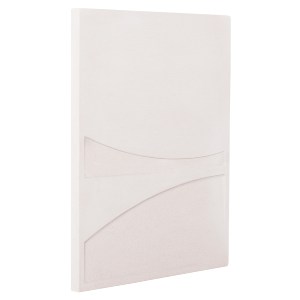 73642 ΠΙΝΑΚΑΣ ΟΡΘΟΓΩΝΙΟΣ ΣΕΙΡΑ SANTORINI HM4510 MDF ΣΕ ΥΠΟΛΕΥΚΟ ΧΡΩΜΑ 60x4(πάχος)x80Υεκ.