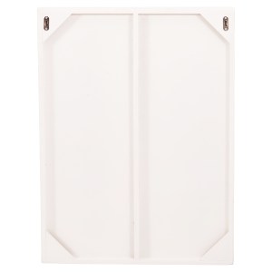 73642 ΠΙΝΑΚΑΣ ΟΡΘΟΓΩΝΙΟΣ ΣΕΙΡΑ SANTORINI HM4510 MDF ΣΕ ΥΠΟΛΕΥΚΟ ΧΡΩΜΑ 60x4(πάχος)x80Υεκ.