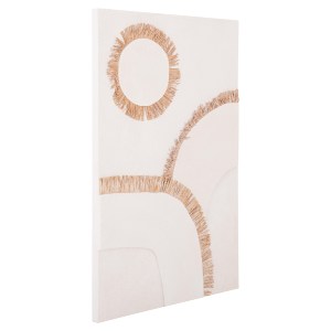 73643 ΠΙΝΑΚΑΣ ΟΡΘΟΓΩΝΙΟΣ ΣΕΙΡΑ SANTORINI HM4531 MDF ΥΠΟΛΕΥΚΟ-ΔΙΑΚΟΣΜΗΣΗ ΜΠΕΖ 80x4,5(πάχος)x120Υεκ.