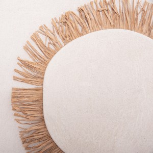 73643 ΠΙΝΑΚΑΣ ΟΡΘΟΓΩΝΙΟΣ ΣΕΙΡΑ SANTORINI HM4531 MDF ΥΠΟΛΕΥΚΟ-ΔΙΑΚΟΣΜΗΣΗ ΜΠΕΖ 80x4,5(πάχος)x120Υεκ.