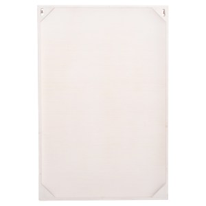 73643 ΠΙΝΑΚΑΣ ΟΡΘΟΓΩΝΙΟΣ ΣΕΙΡΑ SANTORINI HM4531 MDF ΥΠΟΛΕΥΚΟ-ΔΙΑΚΟΣΜΗΣΗ ΜΠΕΖ 80x4,5(πάχος)x120Υεκ.