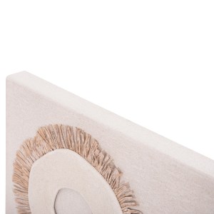 73646 ΠΙΝΑΚΑΣ ΟΡΘΟΓΩΝΙΟΣ ΣΕΙΡΑ SANTORINI HM4534 MDF ΥΠΟΛΕΥΚΟ ΧΡΩΜΑ-ΔΙΑΚΟΣΜΗΣΗ ΜΠΕΖ 48x4,5(πάχος)x60Υεκ.