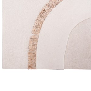 73646 ΠΙΝΑΚΑΣ ΟΡΘΟΓΩΝΙΟΣ ΣΕΙΡΑ SANTORINI HM4534 MDF ΥΠΟΛΕΥΚΟ ΧΡΩΜΑ-ΔΙΑΚΟΣΜΗΣΗ ΜΠΕΖ 48x4,5(πάχος)x60Υεκ.