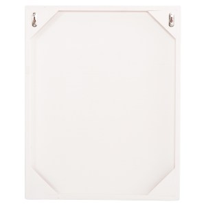 73647 ΠΙΝΑΚΑΣ ΟΡΘΟΓΩΝΙΟΣ ΣΕΙΡΑ SANTORINI HM4535 MDF ΥΠΟΛΕΥΚΟ ΧΡΩΜΑ-ΔΙΑΚΟΣΜΗΣΗ ΜΠΕΖ 48x4,5(πάχος)x60Υεκ.