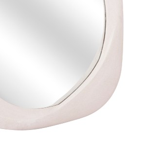 73648 ΚΑΘΡΕΠΤΗΣ ΤΟΙΧΟΥ ΟΒΑΛ ΣΕΙΡΑ SANTORINI HM4511 MDF ΣΕ ΥΠΟΛΕΥΚΟ 82x3,5x74Υεκ