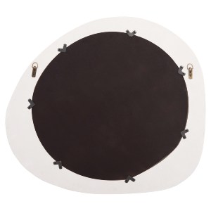73648 ΚΑΘΡΕΠΤΗΣ ΤΟΙΧΟΥ ΟΒΑΛ ΣΕΙΡΑ SANTORINI HM4511 MDF ΣΕ ΥΠΟΛΕΥΚΟ 82x3,5x74Υεκ