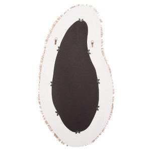 73651 ΚΑΘΡΕΠΤΗΣ ΤΟΙΧΟΥ ΣΕΙΡΑ SANTORINI HM4525 MDF ΥΠΟΛΕΥΚΟ-ΔΙΑΚΟΣΜΗΣΗ ΣΕ ΜΠΕΖ 63x1,8x120Υεκ.