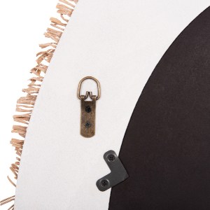 73654 ΚΑΘΡΕΠΤΗΣ ΤΟΙΧΟΥ ΣΕΙΡΑ SANTORINI HM4528 MDF ΥΠΟΛΕΥΚΟ-ΔΙΑΚΟΣΜΗΣΗ ΣΕ ΜΠΕΖ 60x2x80Υεκ.