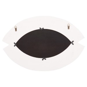 73655 ΚΑΘΡΕΠΤΗΣ ΤΟΙΧΟΥ ΣΕΙΡΑ SANTORINI HM4529 MDF ΥΠΟΛΕΥΚΟ-ΔΙΑΚΟΣΜΗΣΗ ΣΕ ΜΠΕΖ 81x1,8x54Υεκ.
