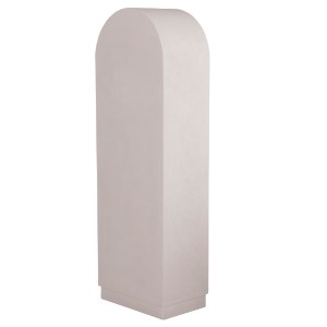 73668 ΡΑΦΙΕΡΑ ΣΕΙΡΑ SANTORINI HM18045 MDF ΥΠΟΛΕΥΚΟ-ΡΑΦΙΑ ΞΥΛΟ ΕΛΑΤΟΥ ΦΥΣΙΚΟ 60x38,5x179Υεκ.