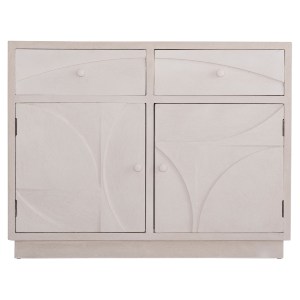 73669 ΜΠΟΥΦΕΣ ΣΕΙΡΑ SANTORINI HM18046 MDF ΣΕ ΥΠΟΛΕΥΚΟ ΧΡΩΜΑ-2 ΣΥΡΤΑΡΙΑ & 2 ΠΟΡΤΕΣ 107x38x82,5Υεκ.