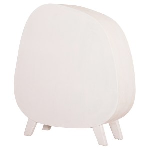 73673 ΡΑΦΙΕΡΑ ΣΕΙΡΑ SANTORINI HM18060.01 MDF ΣΕ ΥΠΟΛΕΥΚΟ ΧΡΩΜΑ 120x38x133Υεκ.
