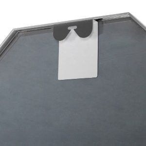 73683 ΚΑΘΡΕΠΤΗΣ ΤΟΙΧΟΥ ΣΕΙΡΑ ARCHER HM4499.40 ΠΛΑΙΣΙΟ ΟΚΤΑΓΩΝΟ ΑΛΟΥΜΙΝΙΟΥ ΑΣΗΜΙ Φ74εκ