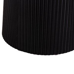 73689 ΤΡΑΠΕΖΑΚΙ ΒΟΗΘΗΤΙΚΟ DENTON HM18023.01 MDF TOP ΦΥΣΙΚΟ ΞΥΛΟΥ-ΒΑΣΗ ΜΑΥΡΗ Φ45x51,5Υεκ.