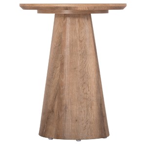 73692 ΒΟΗΘΗΤΙΚΟ ΤΡΑΠΕΖΑΚΙ KARAN HM18029 MDF ΣΕ ΦΥΣΙΚΟ ΧΡΩΜΑ ΞΥΛΟΥ Φ45x56,5Υεκ