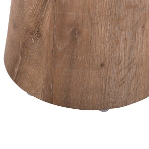 73692 ΒΟΗΘΗΤΙΚΟ ΤΡΑΠΕΖΑΚΙ KARAN HM18029 MDF ΣΕ ΦΥΣΙΚΟ ΧΡΩΜΑ ΞΥΛΟΥ Φ45x56,5Υεκ