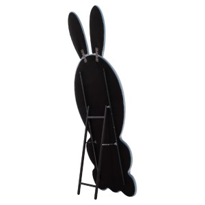 73694 ΠΑΙΔΙΚΟΣ ΚΑΘΡΕΦΤΗΣ ΔΑΠΕΔΟΥ BUNNY HM4489.02 MDF ΡΟΖ & ΜΠΛΕ-ΜΑΥΡΟ STAND 80x162Υεκ.