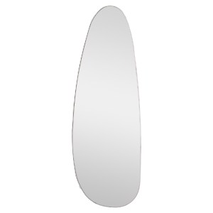 73695 ΚΑΘΡΕΠΤΗΣ ΤΟΙΧΟΥ CRITHER HM4486.05 ΜΕ ΠΛΑΙΣΙΟ MDF ΣΕ WHITE MARBLE ΧΡΩΜΑ 49x140Υεκ.