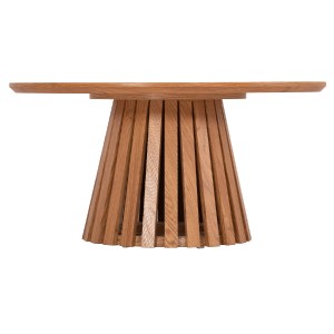 73696 ΤΡΑΠΕΖΙ ΣΑΛΟΝΙΟΥ TALBERT HM18024 MDF ΣΕ ΑΝΟΙΧΤΟ ΦΥΣΙΚΟ ΞΥΛΟΥ Φ80x40,5Υεκ.
