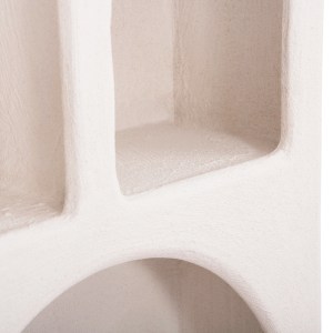 73701 ΡΑΦΙΕΡΑ ΤΟΙΧΟΥ ΣΕΙΡΑ SANTORINI HM18069 MDF ΣΕ ΥΠΟΛΕΥΚΟ ΧΡΩΜΑ 47,5x18x120Υεκ.