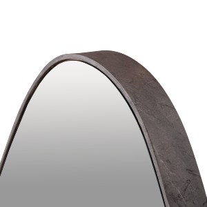 73702 ΚΑΘΡΕΠΤΗΣ ΤΟΙΧΟΥ DROP HM4488.02 ΜΕ ΠΛΑΙΣΙΟ MDF ΣΕ ΧΡΩΜΑΤΙΣΜΟ GREY MARBLE 50x80Υεκ.