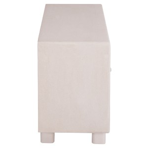 73718 ΜΠΟΥΦΕΣ ΣΕΙΡΑ SANTORINI HM18068 MDF ΣΕ ΥΠΟΛΕΥΚΟ ΧΡΩΜΑ-3 ΠΟΡΤΕΣ 140x38x64Υεκ.