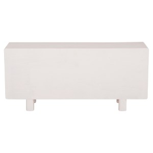 73718 ΜΠΟΥΦΕΣ ΣΕΙΡΑ SANTORINI HM18068 MDF ΣΕ ΥΠΟΛΕΥΚΟ ΧΡΩΜΑ-3 ΠΟΡΤΕΣ 140x38x64Υεκ.