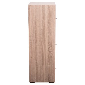 73734 ΝΤΟΥΛΑΠΙ ΜΕ 3 ΑΠΟΘ. ΧΩΡΟΥΣ SORIANO HM9939.11 SONAMA OAK ΜΕΛΑΜΙΝΗ 40x39x119Υεκ.