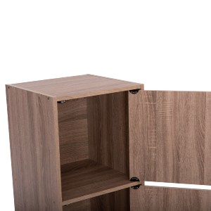 73734 ΝΤΟΥΛΑΠΙ ΜΕ 3 ΑΠΟΘ. ΧΩΡΟΥΣ SORIANO HM9939.11 SONAMA OAK ΜΕΛΑΜΙΝΗ 40x39x119Υεκ.