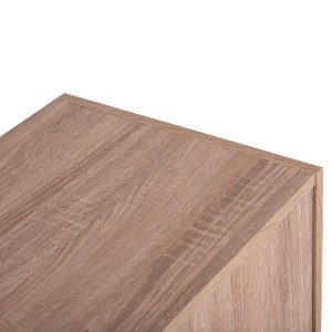 73734 ΝΤΟΥΛΑΠΙ ΜΕ 3 ΑΠΟΘ. ΧΩΡΟΥΣ SORIANO HM9939.11 SONAMA OAK ΜΕΛΑΜΙΝΗ 40x39x119Υεκ.