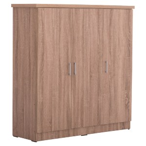 73737 ΝΤΟΥΛΑΠΑ 3ΦΥΛΛΗ ΜΕ ΡΑΦΙΑ BAILEY HM2482.01 SONAMA OAK ΜΕΛΑΜΙΝΗ 120-116x40x123,5Υεκ.