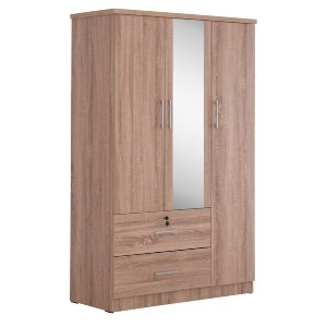 73740 ΝΤΟΥΛΑΠΑ ΜΕ ΚΑΘΡΕΦΤΗ & ΣΥΡΤΑΡΙΑ CEASAR HM2485.11 SONAMA OAK ΜΕΛΑΜΙΝΗ 119x48x183Υεκ