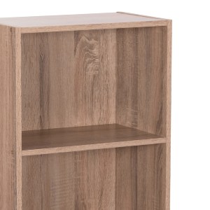 73744 ΡΑΦΙΕΡΑ ΤΟΙΧΟΥ CUBICON HM9941.02 SONAMA OAK ΜΕΛΑΜΙΝΗ 38,5x23,5x80Υεκ.