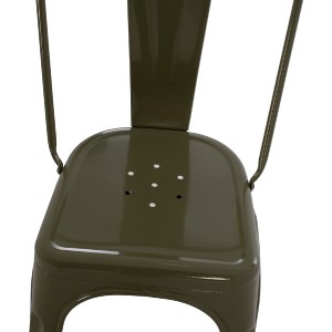 73780 ΚΑΡΕΚΛΑ ΜΕΤΑΛΛΙΚΗ MELITA HM8641.43 ΣΕ DARK OLIVE GREEN 43x50x82Υεκ.